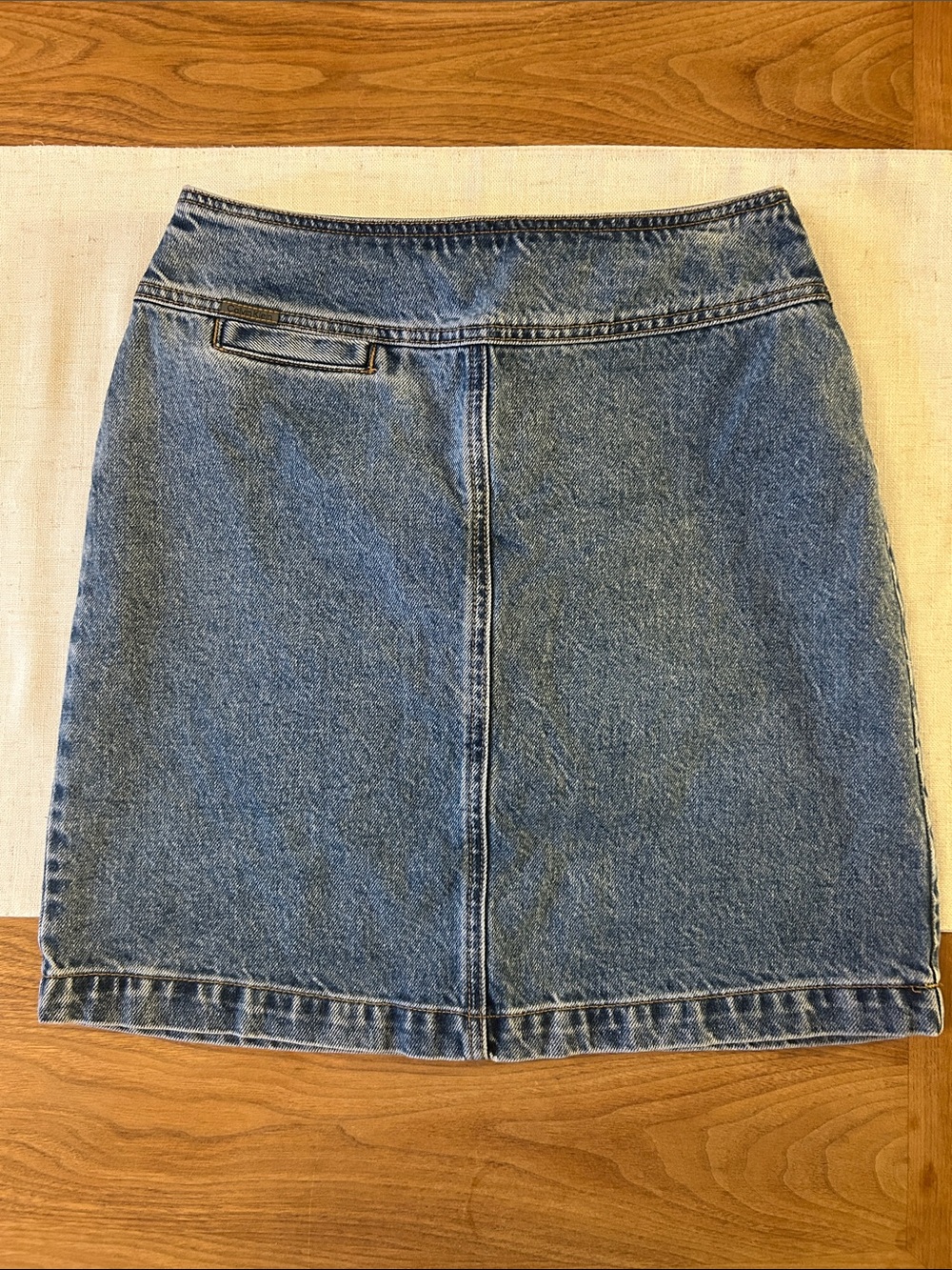 Classic Calvin Klein Blue Denim Skirt